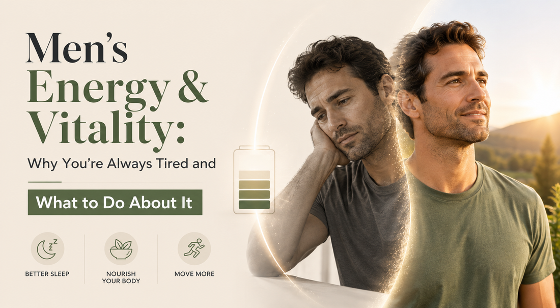 Men's Energy & Vitality: Why You're Always Tired and What to Do About It